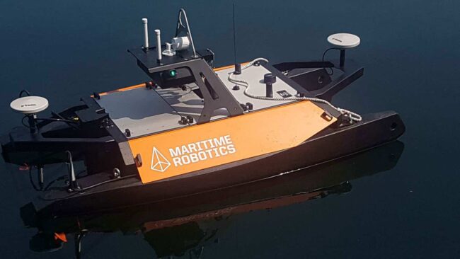 Royal Navy tests robotic unmanned boat to explore uncharted waters